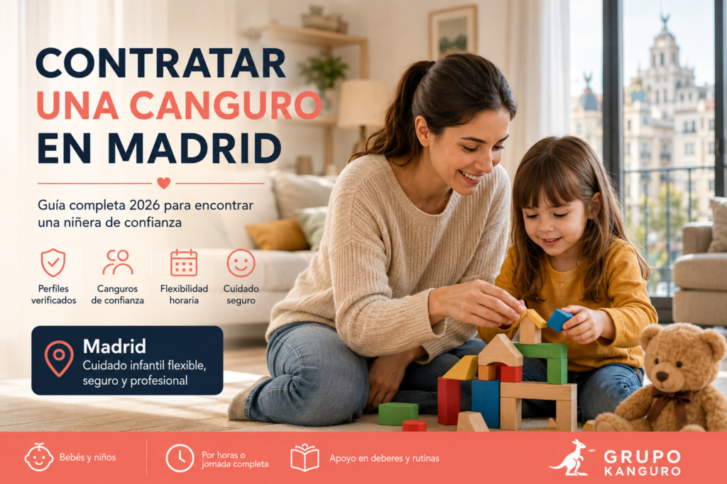Contratar una canguro en Madrid